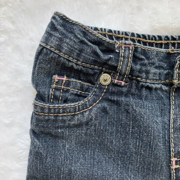 Arizona Toddler Jeans Blue Wash 18M | EUC Casual Denim Ruffle - Picture 6 of 16